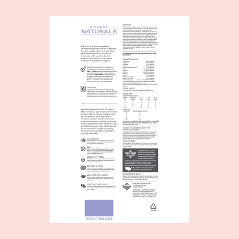 Diamond Naturals Kitten 6 lbs - Mascota Now MX