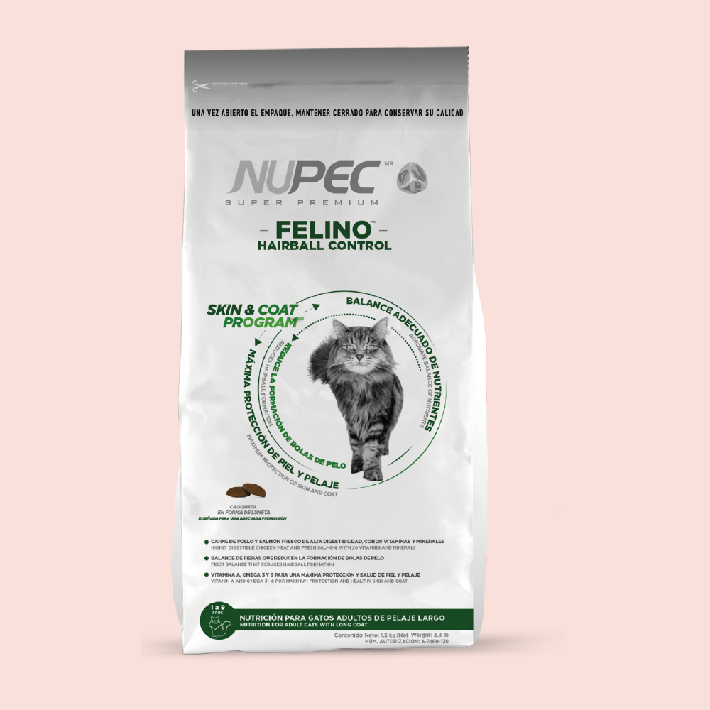 Nupec Felino Hairball - Mascota Now MX