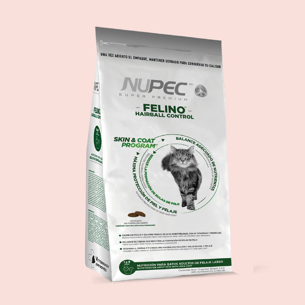 Nupec Felino Hairball - Mascota Now MX