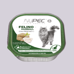 Nupec Felino Hairball Humedo 100 grs - Mascota Now MX