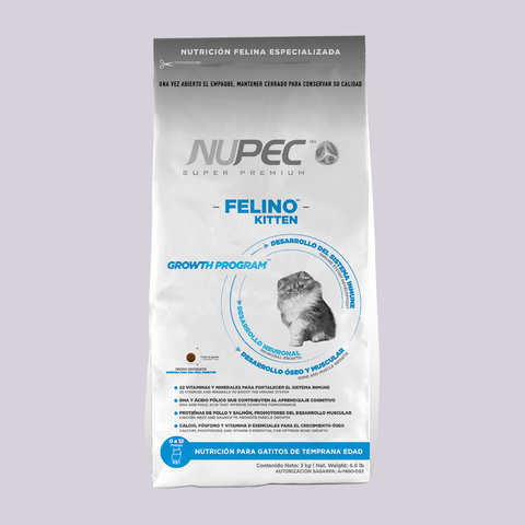 Nupec Felino Kitten - Mascota Now MX
