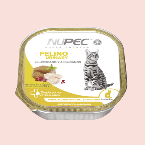 Nupec Felino Urinary Humedo 100 grs - Mascota Now MX