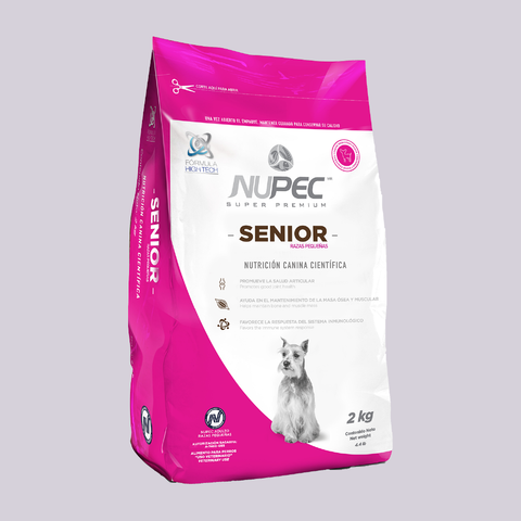 Nupec Senior Raza Pequeña - Mascota Now MX