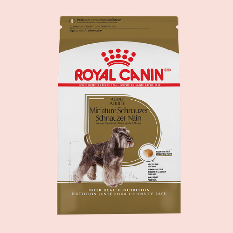 Royal Canin Mini Schnauzer Adult 4.54 kgs - Mascota Now MX