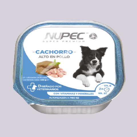 Nupec Cachorro Humedo 100 grs - Mascota Now MX