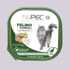 Nupec Felino Hairball Humedo 100 grs - Mascota Now MX