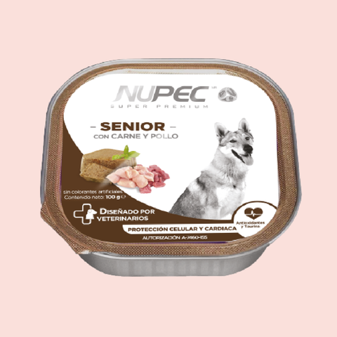 Nupec Senior Humedo 100 grs - Mascota Now MX