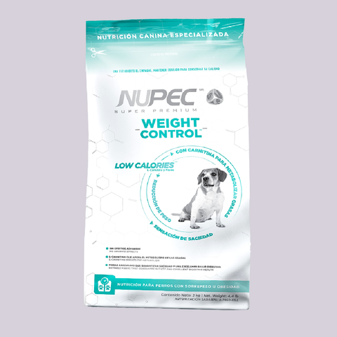 Nupec Weight Control - Mascota Now MX
